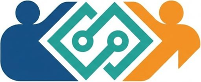 Стилизованный логотип компании Концепт Кадр, кадровое моделирование в IT, чистый современный дизайн.